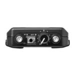 Shure ADXR Axient Digital PSM wireless bodypack receiver in live performance application setup