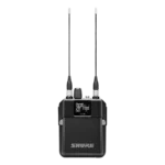 Shure ADXR Axient Digital PSM wireless bodypack receiver with display screen and control interface