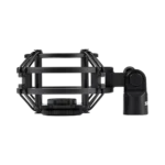 Shure AKSM32-SM shock mount for KSM32C condenser microphone, elastic suspension system front view