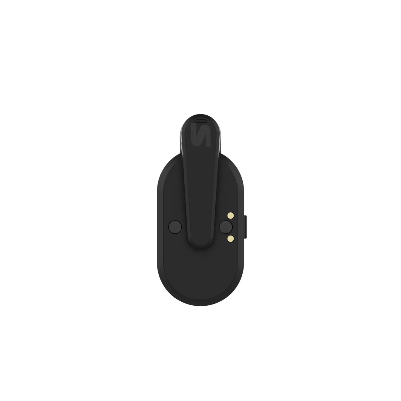 Shure AMV-LAV Lavalier Microphone Front View Shure AMV-LAV omnidirectional lavalier microphone with windscreen and clip attachment