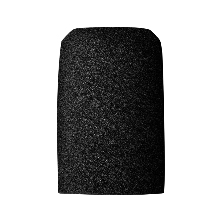 Shure AMV6WS replacement windscreen foam for MV6 microphone, front view