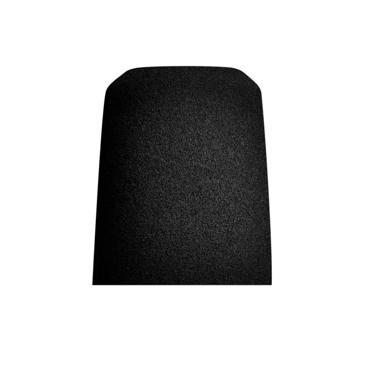 Shure AMV7+WS replacement foam windscreen for MV7+ microphone front view