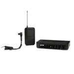 Shure BLX14/B98 wireless instrument system with Beta 98H/C clip-on gooseneck microphone and bodypack transmitter