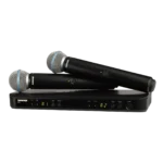 Shure BLX288/B58 wireless dual vocal system with two Beta 58A microphones and H10 receiver