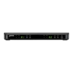 Shure BLX288 SM58 wireless microphone system with dual handheld transmitters and receiver unit