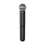 Shure BLX288 dual wireless microphone system with SM58 capsules and receiver unit