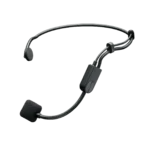 Shure GLXD14+ digital wireless headset system featuring PGA31 headset microphone and receiver unit