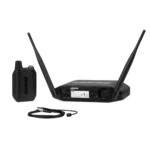 Shure GLXD14+ digital wireless presenter system with WL93 lavalier microphone and receiver unit