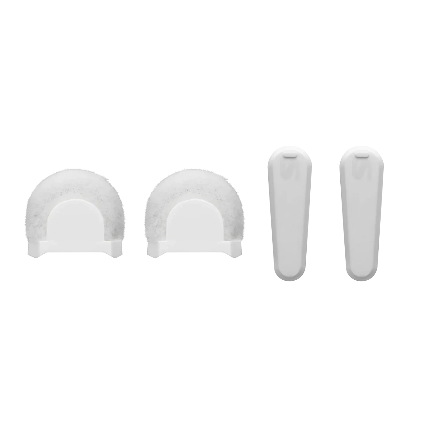 Shure MoveMic White Windscreen Clip 2 Pack Shure MoveMic white windscreen and clip accessory kit for lavalier microphones