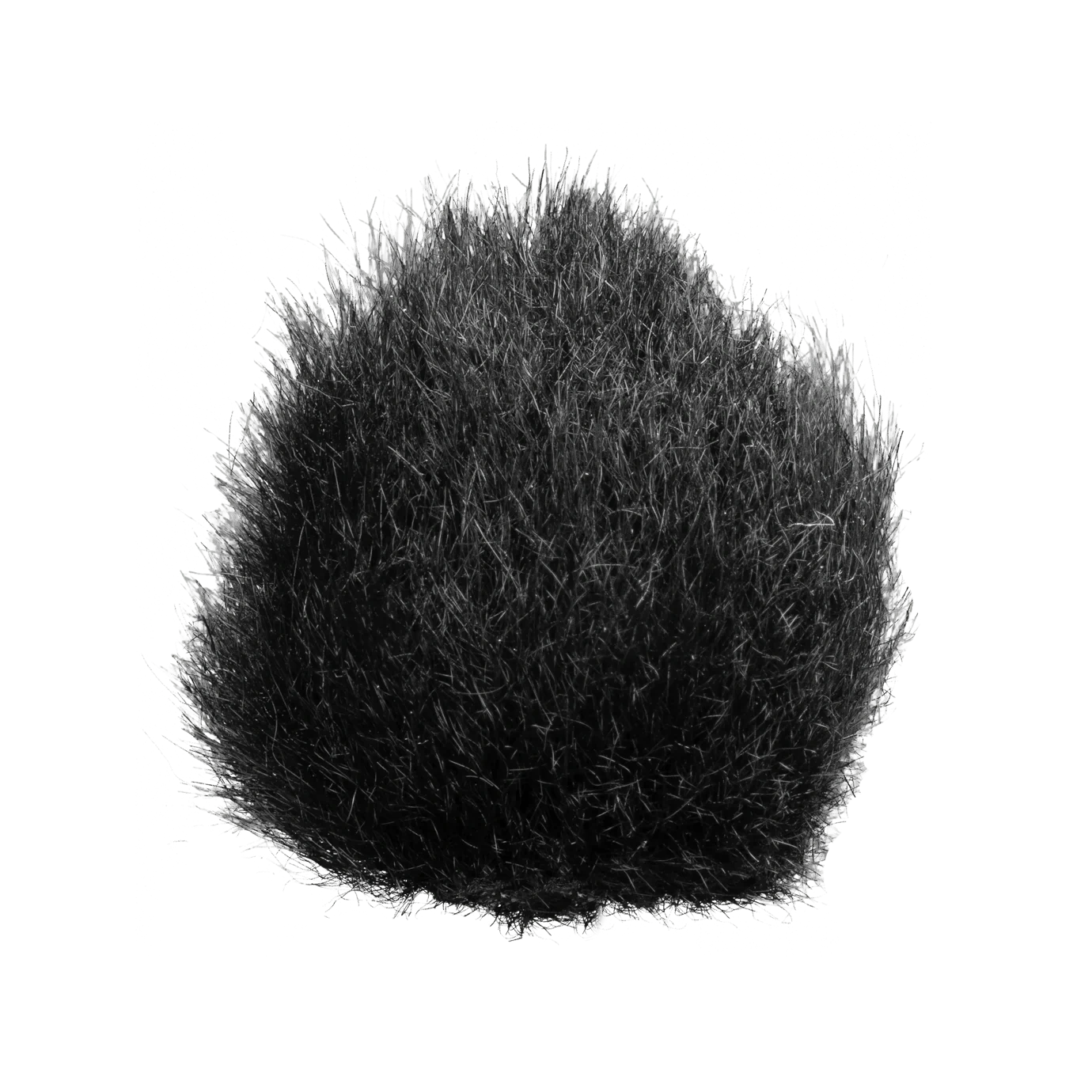 Shure MoveMic Furry Windscreen Lavalier Microphone Accessory Shure MoveMic furry windscreen attachment for lavalier microphone front view