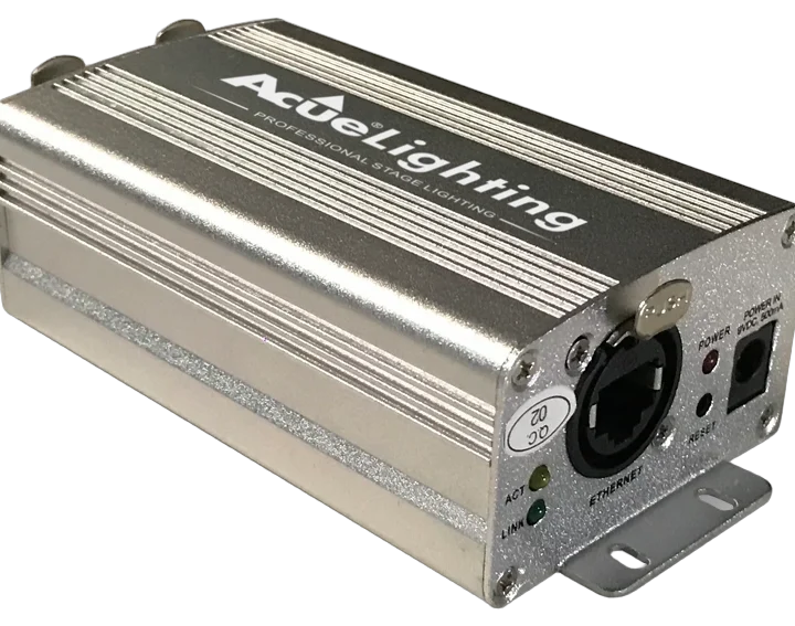 Acue Lighting Art-Node 2 ArtNet to DMX converter with dual output ports and control interface