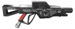Acue Lighting Club Blaster V1 CO2 cryo jet fixture shown from side angle with nozzle and housing details