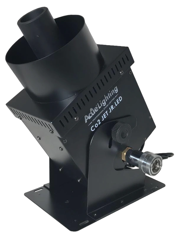Acue Lighting CO2 Jet Jr LED Cryo FX Package Front Acue Lighting CO2 Jet Jr LED 12x3W RGB cryo effect machine with LED lighting front view