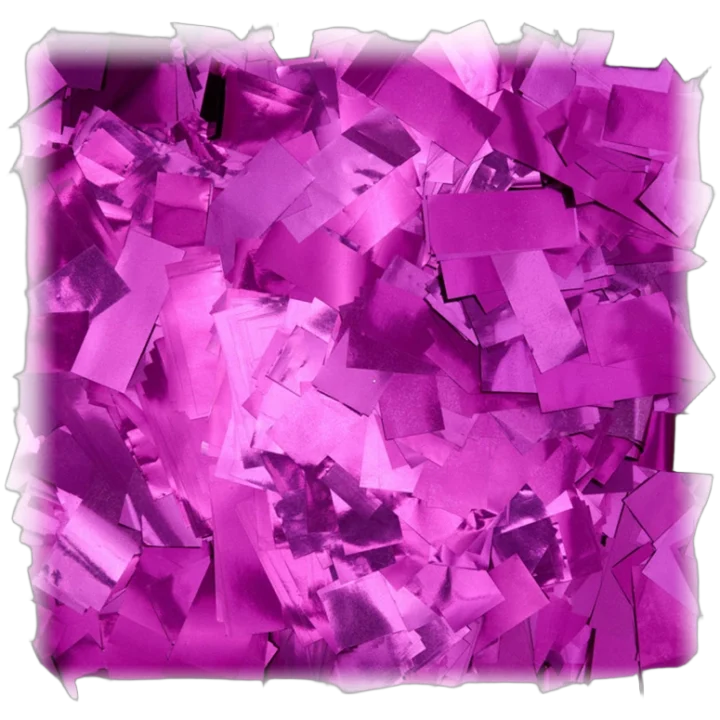 Acue Lighting metallic pink large confetti pieces for stage effects and events