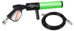 Acue Lighting CO2 Cryo Cannon LED handheld cryo gun with RGB lighting and side profile view
