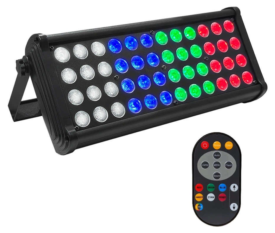 Acue Lighting Design Brick LED RGB Pixel Effect Light Acue Lighting Design Brick LED RGB pixel effect light fixture front view with programmable controls
