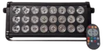 Acue Lighting Design Brick LED RGB pixel effect lighting fixture showing detailed control interface and LED array