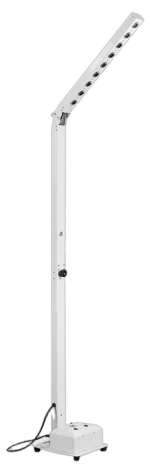 Acue Lighting Design Tower LED effect column rear panel showing connections and control inputs