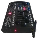 Acue Lighting Mini Wireless DMX 192 compact lighting controller with fader controls and display panel