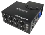 Acue Lighting DMX Split 8 eight-output dual-pin DMX splitter with 3-pin and 5-pin connectors