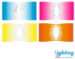 Acue Lighting Extreme 650 600W LED hybrid moving head light shown from side profile angle