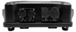 Acue Lighting Flex 200 IP outdoor LED beam moving head showcasing key features and specifications
