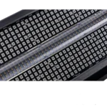 Acue Lighting Hurricane RGBWA articulating RGB LED strobe moving head in stage lighting application