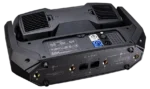 Acue Lighting Hurricane RGBWA articulating RGB LED strobe moving head close-up detail view