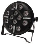 Acue Lighting Illusion Par LED RGB effect par light with front-facing lens and control panel