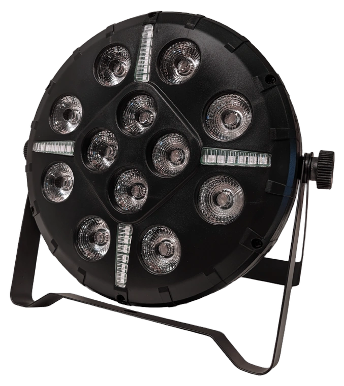 Acue Lighting Illusion Par LED RGB Effect Par Light Acue Lighting Illusion Par LED RGB effect par light with front-facing lens and control panel