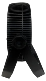 Acue Lighting Magic 21 RGBW LED par can showing side profile with control panel and mounting bracket