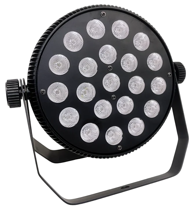 Acue Lighting Magic 21 RGBW LED par can with front-facing lens and control interface