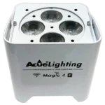 Acue Lighting Magic 4 wireless battery-powered LED par light with RGBWA+UV color mixing