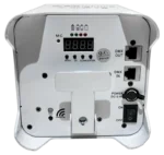Acue Lighting Magic 4 RGBWA+UV wireless battery-powered LED par light shown from side profile