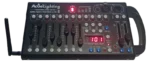 Acue Lighting Mini Wireless DMX 192 compact lighting controller console front view