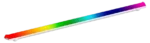 Acue Lighting Phoenix Tube RGBW wireless battery-powered LED tube light front view