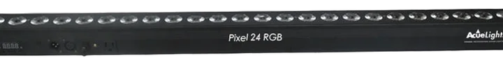 Acue Lighting Pixel 24 RGB LED wall wash bar with 24 individually addressable pixels front view