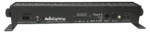 Acue Lighting Pixel 4 RGB LED wall wash bar showing control panel and DMX connectors