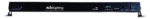 Acue Lighting Pixel 8 RGB LED wall wash bar shown from side angle with control panel