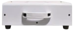 Acue Lighting Smart Power portable battery bank rear panel showing output ports and specifications