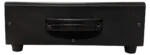 Acue Lighting Smart Power portable battery bank shown from side angle with charging ports and indicator lights visible