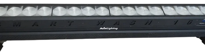 Acue Lighting Smart Wash 16 RGBA LED long-throw wash bar with 16 individually controllable color-mixing segments