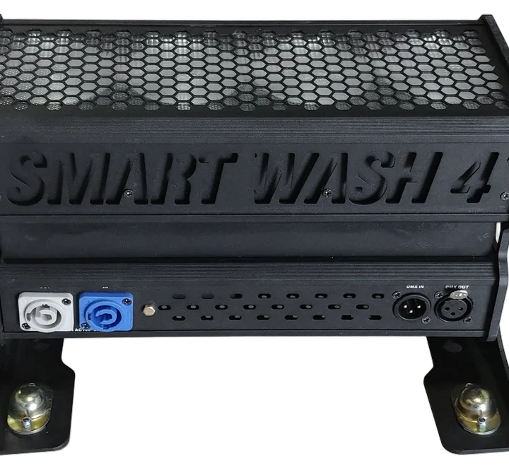 Acue Lighting Smart Wash 4 RGBA LED long-throw wash bar with front-facing LED array and control interface