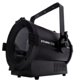 Acue Lighting Studio FR2 Fresnel LED studio wash light with front-facing lens and control panel