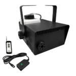 Acue Lighting Typhoon 900 professional fog machine control panel with buttons and indicators