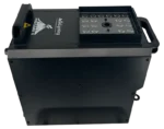 Acue Lighting Volcano 4 LED RGB vertical fog blaster control panel and LED array detail view