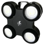 Acue Lighting Volt IP 4-head outdoor LED blinder with integrated mounting bracket and weatherproof housing