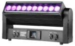 Acue Lighting X Factor IP outdoor LED moving head with zoom bar and IP-rated housing for professional lighting