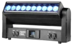 Acue Lighting X Factor IP outdoor LED zoom bar moving head with integrated optics and weatherproof housing