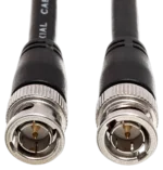 Hosa BNC-06-106 professional 75-ohm coaxial cable with dual BNC connectors, 6-foot length